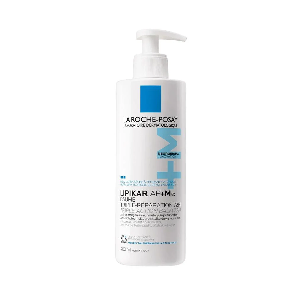 	 La Roche-Posay Lipikar AP+ Max Bálsamo Triple Reparador 72H 400 ml
