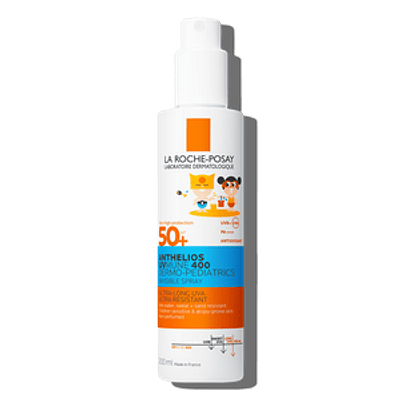 Panel siguiente ANTHELIOS UVMUNE 400 DERMO-PEDIATRICS SPRAY INVISIBLE FPS 50+