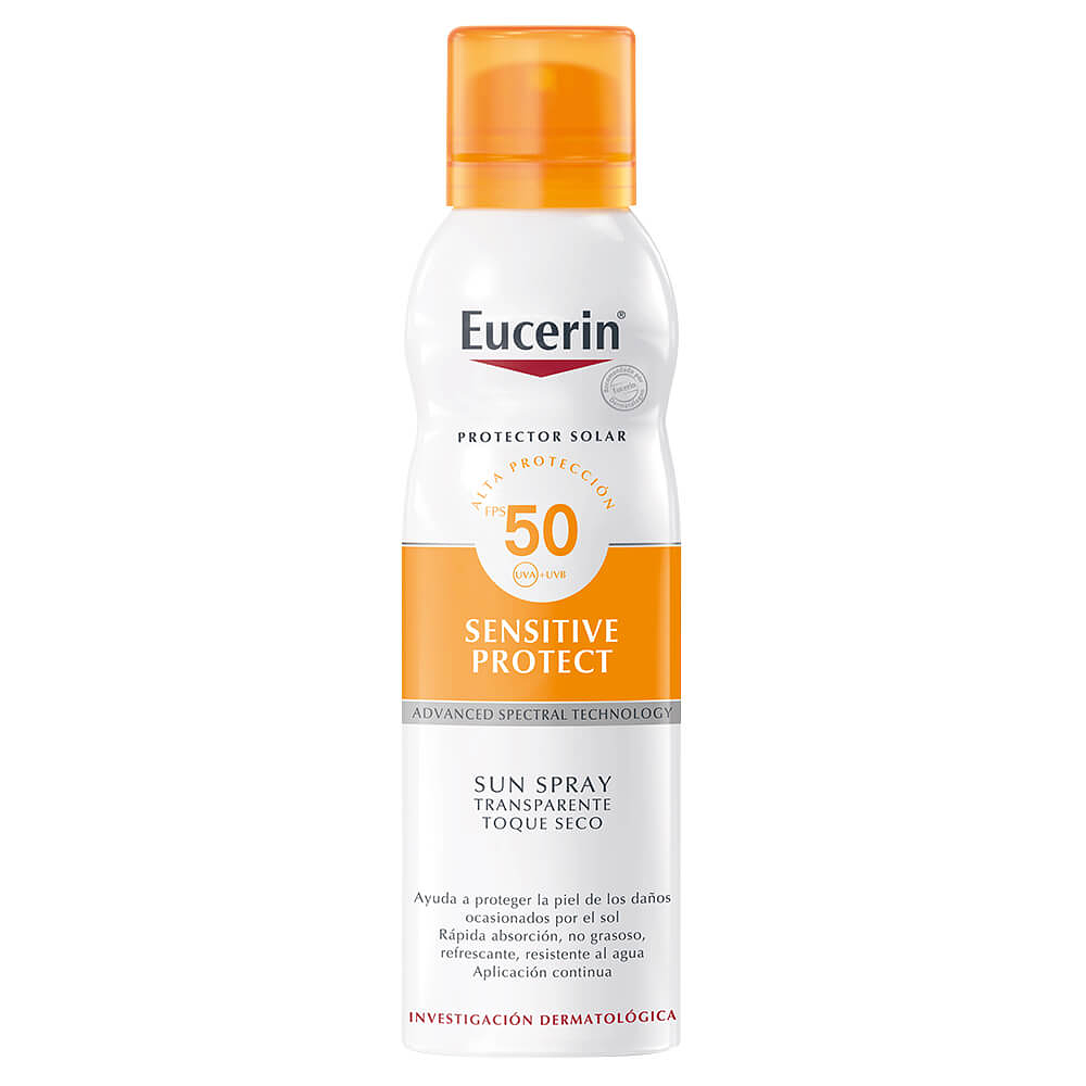 Eucerin Protector Solar Sensitive Protect Toque Seco FPS50+ Eerosol 200 Ml.