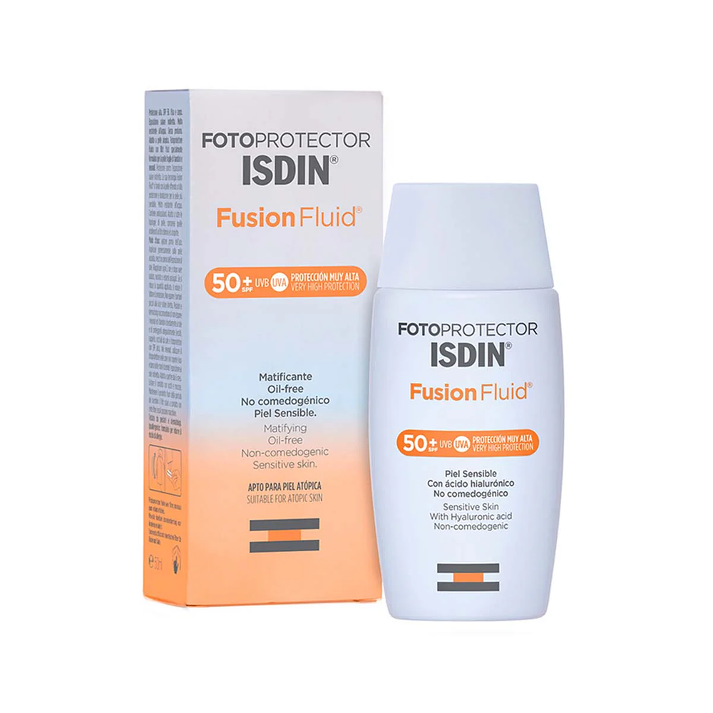 Isdin Fotoprotector Fusion Fluid FPS50+ Para piel sensible 50 ml