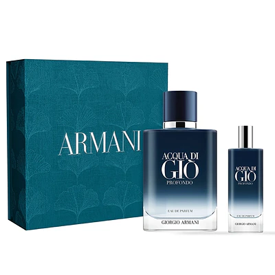 PERFUME GIORGIO ARMANI ACQUA DI GIO PROFONDO HOMBRE EDP 100 ML + 15 ML