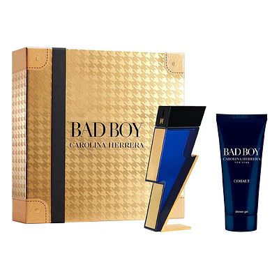 ESTUCHE PERFUME HOMBRE CAROLINA HERRERA BAD BOY COBALT ABSOLUTE EDP 100ML+GEL DE DUCHA 100ML