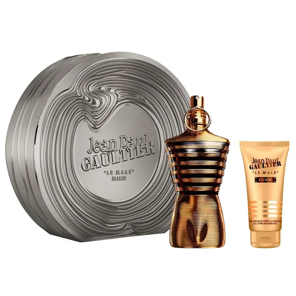 Jean Paul Gaultier SET Le Male Elixir Hombre 125 ml+Gel de Ducha 75 ml