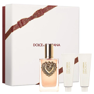 SET PERFUME DOLCE&GABBANA DEVOTION MUJER EDP 100ML+50ML+50ML
