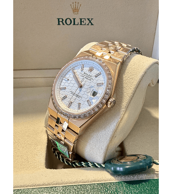 Rolex Land-Dweller 7135 BF rose gold Diamond mais caixa 2025