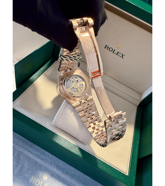 Rolex Land-Dweller 7135 BF rose gold Diamond mais caixa 2025
