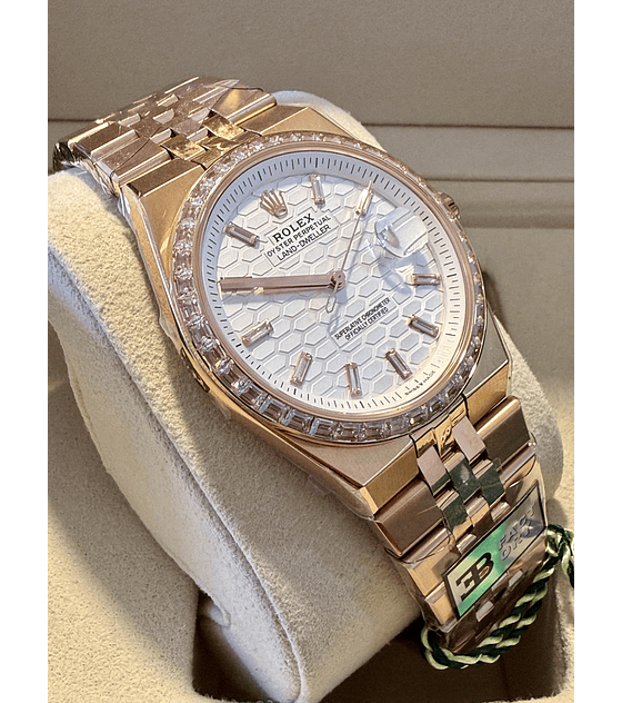 Rolex Land-Dweller 7135 BF rose gold Diamond mais caixa 2025