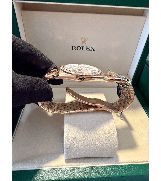 Rolex Land-Dweller 7135 BF rose gold Diamond mais caixa 2025