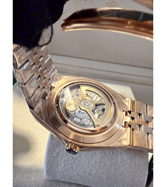 Rolex Land-Dweller 7135 BF rose gold Diamond mais caixa 2025