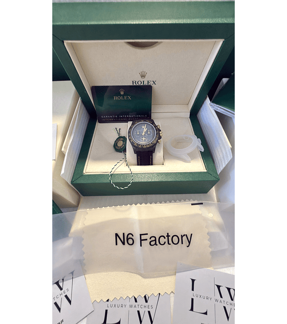 Rolex Daytona 4130 chronograph DIW N6F Mais caixa Novo 2026