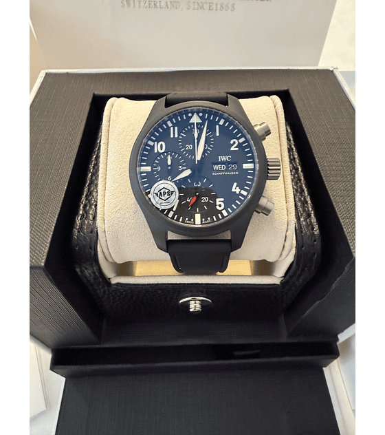 IWC Pilot Top Gun 41mm Ceramic APSF mais caixa 2026 Novo