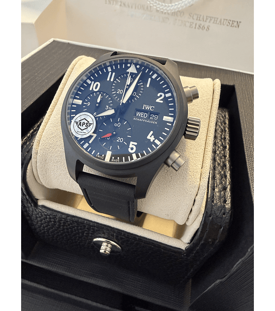 IWC Pilot Top Gun 41mm Ceramic APSF mais caixa 2026 Novo