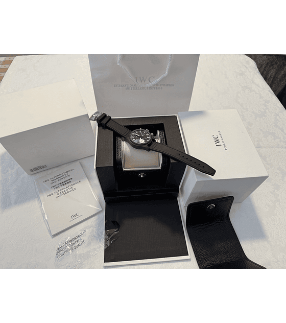 IWC Pilot Top Gun 41mm Ceramic APSF mais caixa 2026 Novo