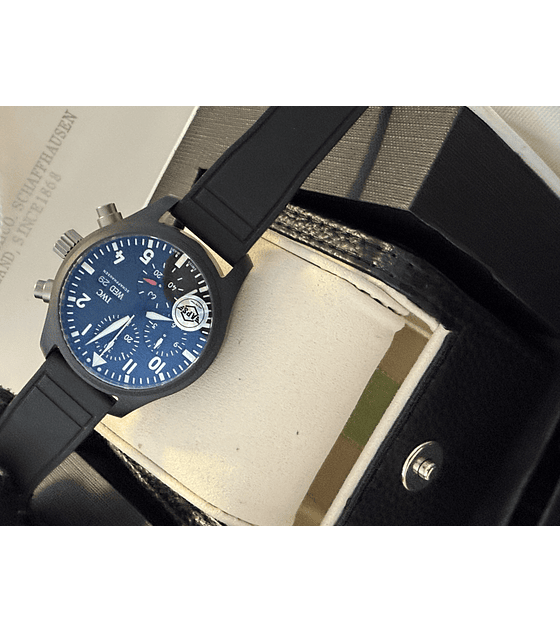 IWC Pilot Top Gun 41mm Ceramic APSF mais caixa 2026 Novo