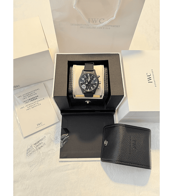IWC Pilot Top Gun 41mm Ceramic APSF mais caixa 2026 Novo