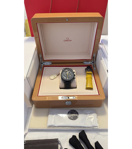 Relogio Omega Moonwatch Apollo 8 N1F mais extra strap N1F novo