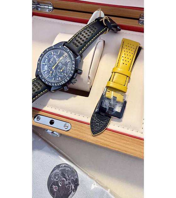 Relogio Omega Moonwatch Apollo 8 N1F mais extra strap N1F novo
