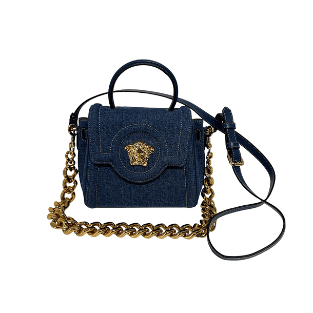 Bolsa Denim Medusa 