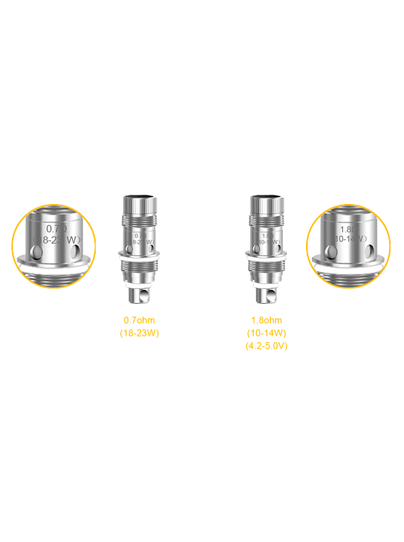 Resistencias Aspire Nautilus e Nautilus 2 / Nautilus 2 S / Nautilus 3