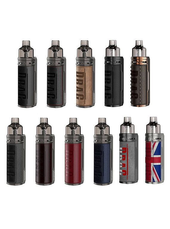 Kit Drag S Mod Pod - Voopoo - VOOPOO DRAG S 60W VW Pod Kit 2500mAh