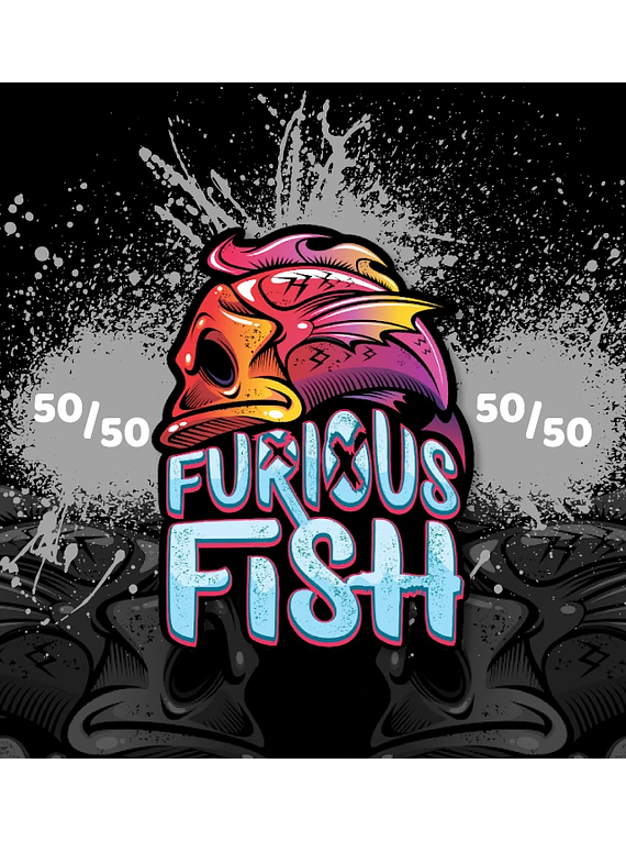 Eliquid Furious Fish 100ml sem nicotina