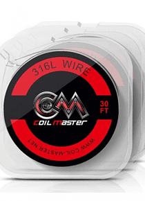 Stainless Steel 316 L   10 metros e clapton 5 metros 