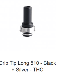 Drip Tip Long 510 - THC
