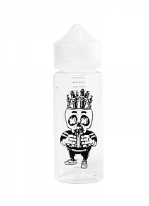 Garrafa graduada 120ml / 60ml Open Skull