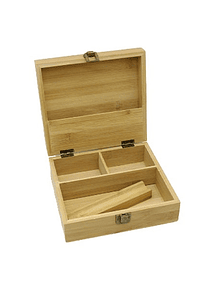 Caixa de madeira - Cor: Burlywood