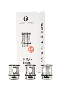 Resistencias UB Max X1 lost vape