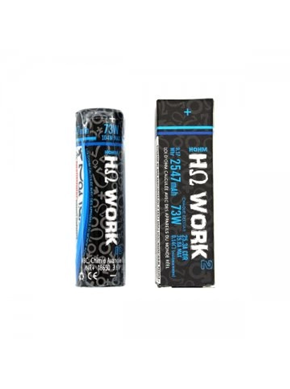 Bateria 18650 Hohm Work² 2547mAh - Hohm Tech 