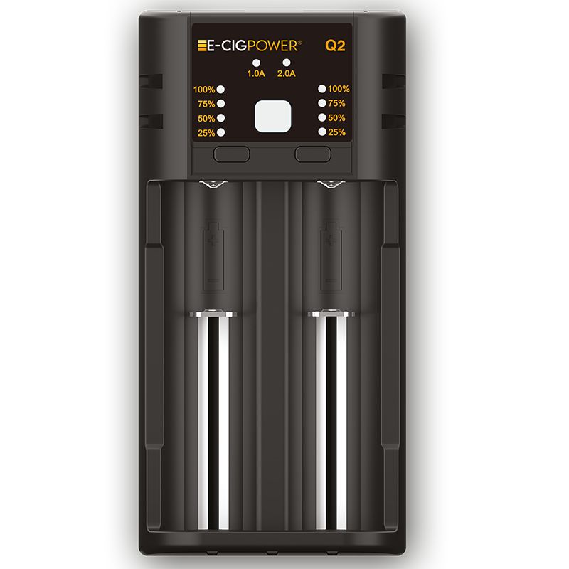 E-Cig Power - Q2 Micro USB Led Charger Li-On