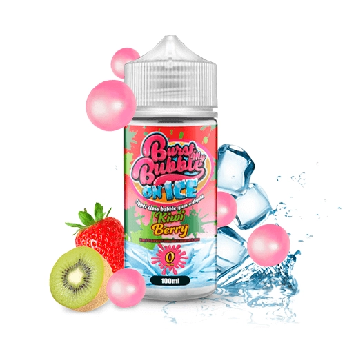 Eliquid Burst My Bubble On Ice Bubblegum 100ml