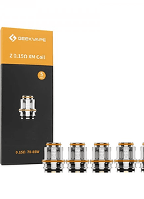 Resistencias Z 0.15 XM (5pcs) - Geekvape - novo modelo