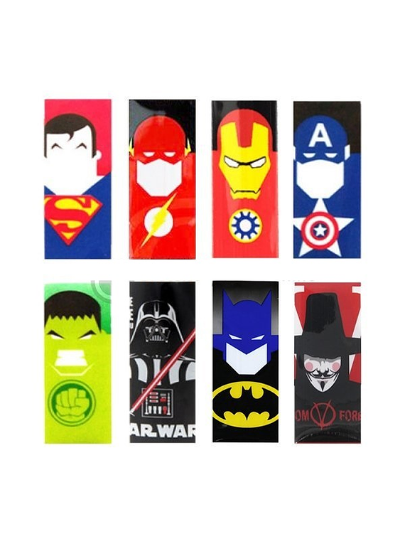 Wrap bat 18650 Super Heroes