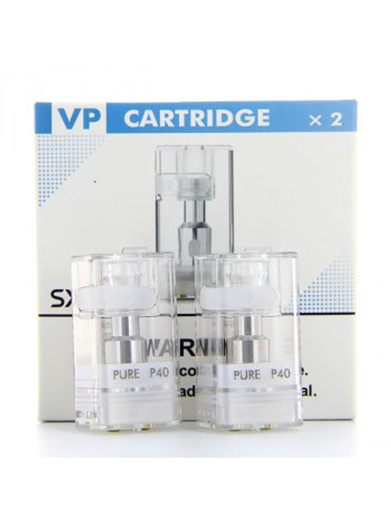 Pack de 2 pods 4ml 0.4ohm / 0.80 P40 Vi Class AIO SX Mini