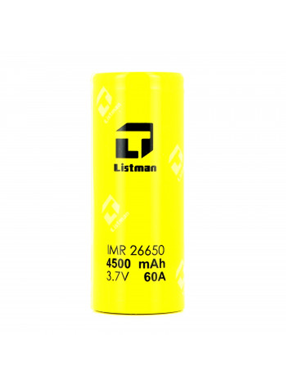 Bateria Listman 60A 26650 4500mAh Battery