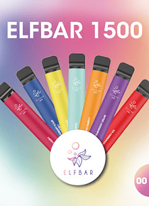 Pod descartavel disposable ElfBar 1500 puffs 4,8ml 00mg ElfBar