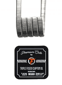 Triple Fused Clapton DL Ni80 0.30? New Version (10pcs) - Fumytech