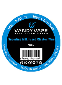 Superfine MTL Fused Clapton wire (3m) by Vandy Vape