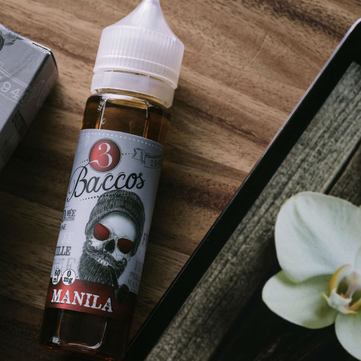 Eliquid 3Baccos 50 ml - 0mg