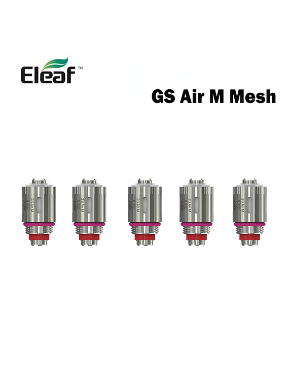 Resistencia GS AiR 1.5ohm / 1.2ohm / 0.75ohm / 0.15ohm ni200 / mesh 0.6 ohm /mesh 0.35