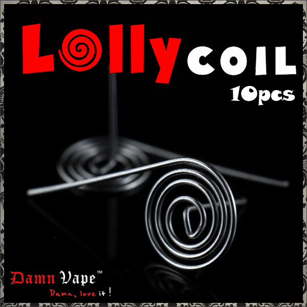 Resistencias Lolly 0.64Ω (10pcs) - Damn Vape - valeur : 0.64 ohm