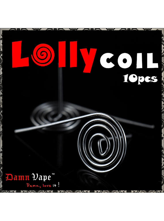 Resistencias Lolly 0.64Ω (10pcs) - Damn Vape - valeur : 0.64 ohm