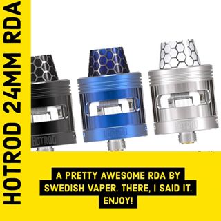 HotRod RDA 24mm - Swedish Vaper