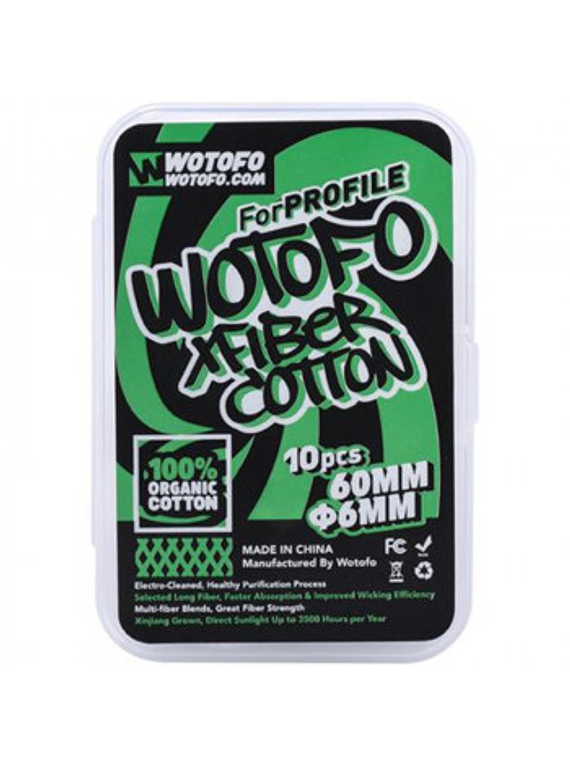 Wotofo - Xfiber Cotton for Profile X10 - 6mm & 3mm
