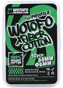 Wotofo - Xfiber Cotton for Profile X10 - 6mm & 3mm