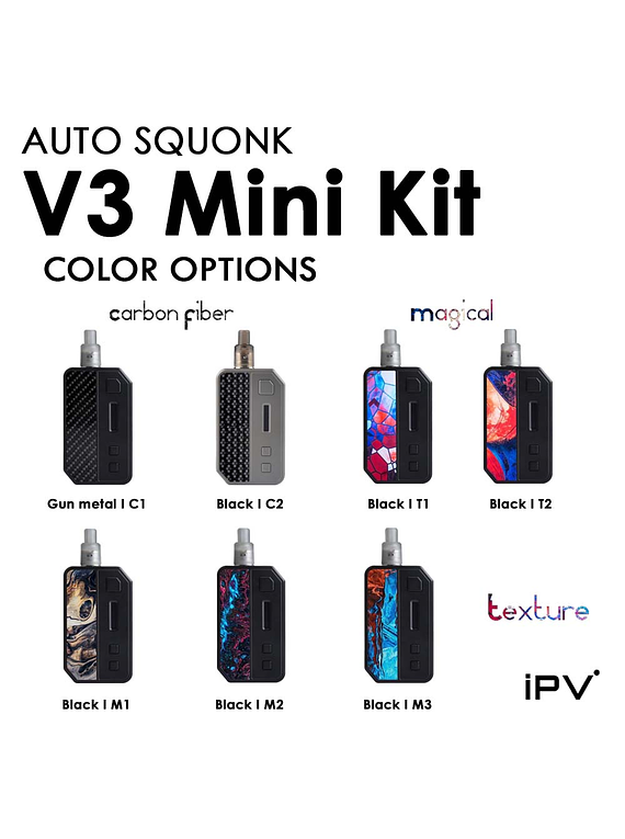 IPV V3-Mini 30W Auto-Squonk Pod System