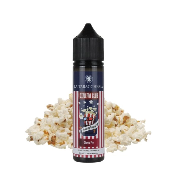 Long Fill Classic Pop (Aroma Concentrado) 40/60ml - Cinema Club by La Tabaccheria