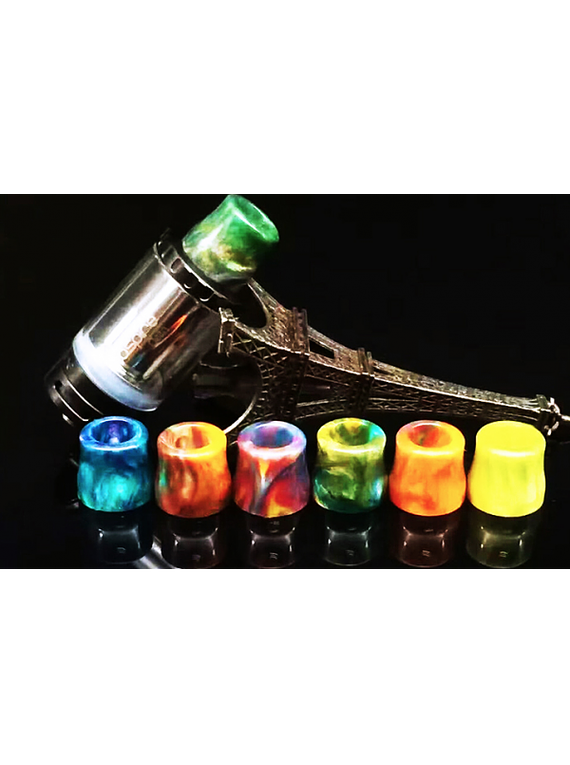 Drip Tip em resina estabilizada compativel com Aspire Cleito / Atlantis Evo / Joeytech Ultimo